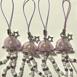 Jellyfish Phone Charm